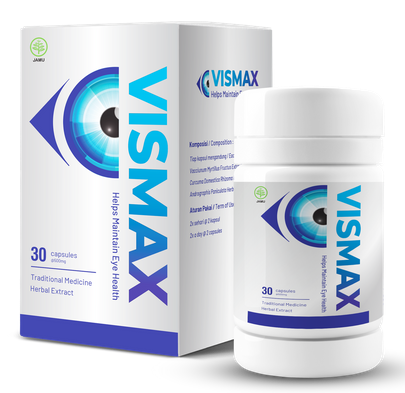 Vismax - Suplemen herbal penglihatan dan kesehatan mata